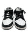 Nike Shoe Size 7 Black & White Synthetic Lace Up Round Toe Shoes Black & White / 7