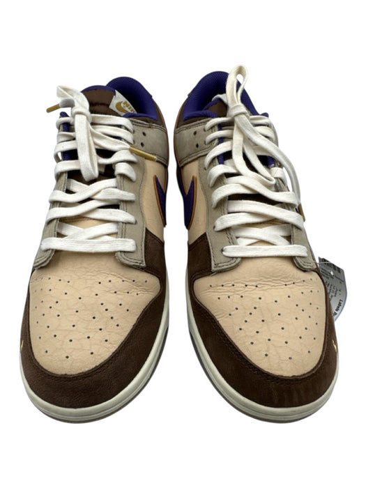 Nike Shoe Size 11.5 AS IS Brown & Purple Suede Low Top Men's Shoes Brown & Purple / 11.5