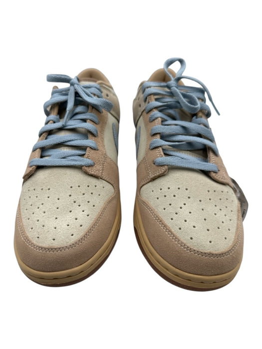 Nike Shoe Size 11.5 AS IS Blue & Beige Suede Low Top Men's Shoes Blue & Beige / 11.5