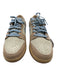 Nike Shoe Size 11.5 AS IS Blue & Beige Suede Low Top Men's Shoes Blue & Beige / 11.5