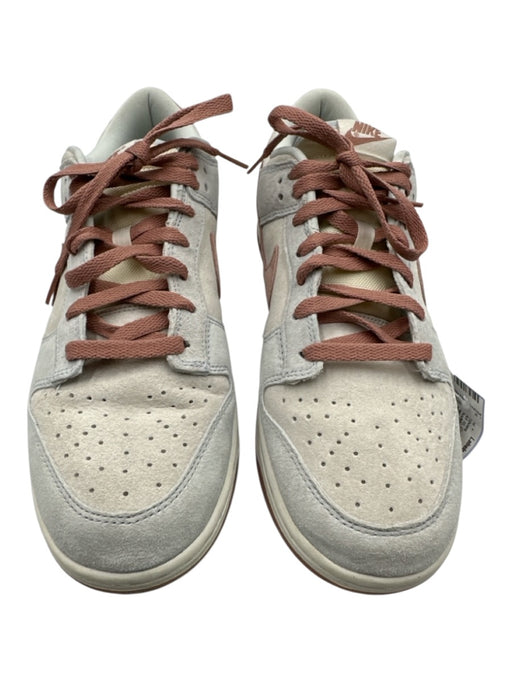 Nike Shoe Size 11.5 AS IS Gray & Pink Suede Low Top Men's Shoes Gray & Pink / 11.5