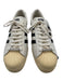 Adidas Shoe Size 12 Made in Italy White & Beige Leather Solid Sneaker Shoes White & Beige / 12