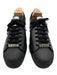 Adidas Shoe Size 12 Made in Italy Black Leather Solid Sneaker Men's Shoes Black / 12