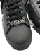 Adidas Shoe Size 12 Made in Italy Black Leather Solid Sneaker Men's Shoes Black / 12