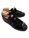 Adidas Shoe Size 12 Made in Italy Black Leather Solid Sneaker Men's Shoes Black / 12