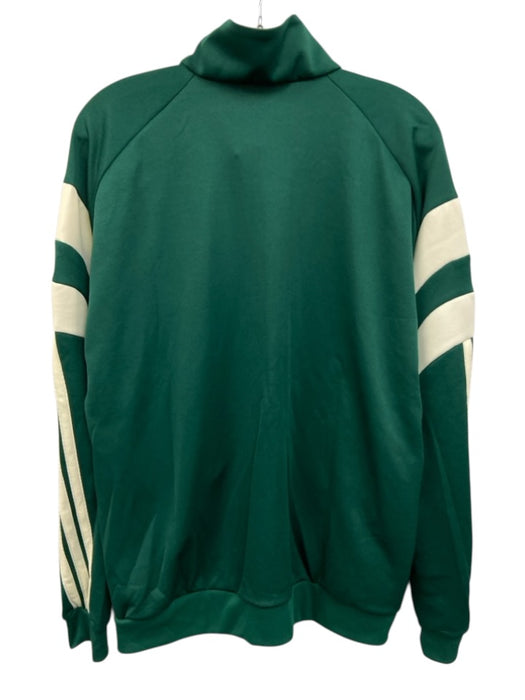 Adidas NWT Size XL Green Synthetic Solid Zip UP Men's Jacket Green / XL