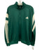 Adidas NWT Size XL Green Synthetic Solid Zip UP Men's Jacket Green / XL
