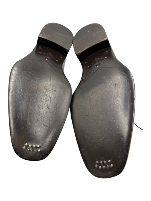 Hideoki Shoe Size 12 Like New Black Leather Solid Dress Men's Shoes Black / 12