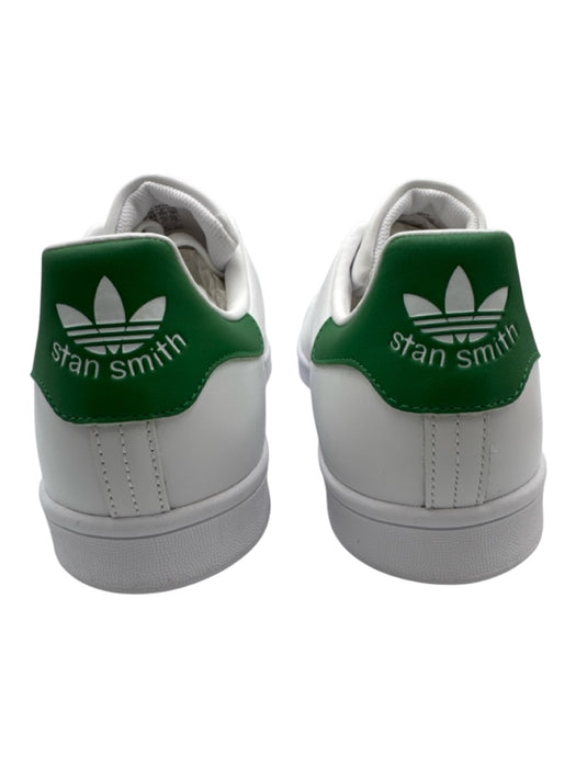 Adidas Shoe Size 11.5 NWT White & Green Leather Solid Sneaker Men's Shoes White & Green / 11.5