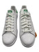 Adidas Shoe Size 11.5 NWT White & Green Leather Solid Sneaker Men's Shoes White & Green / 11.5