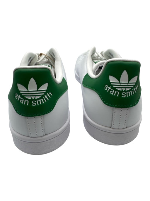 Adidas Shoe Size 11.5 NWT White & Green Leather Solid Sneaker Men's Shoes White & Green / 11.5