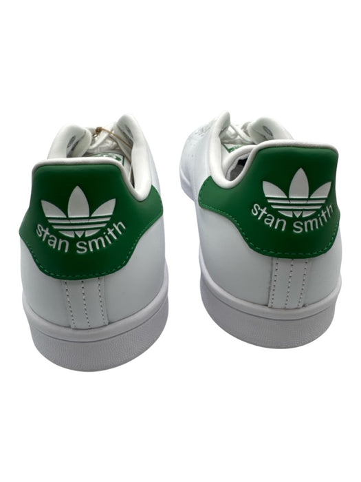 Adidas Shoe Size 11.5 NWT White & Green Leather Solid Sneaker Men's Shoes White & Green / 11.5