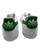 Adidas Shoe Size 11.5 NWT White & Green Leather Solid Sneaker Men's Shoes White & Green / 11.5