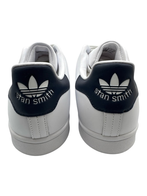 Adidas Shoe Size 11.5 NWT White & Blue Leather Solid Sneaker Men's Shoes White & Blue / 11.5