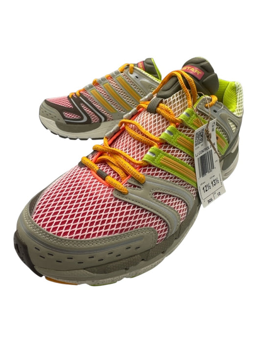 Adidas Shoe Size 12.5 NWT Gray & Multi-Color Synthetic Low Top Lace Up Shoes Gray & Multi-Color / 12.5