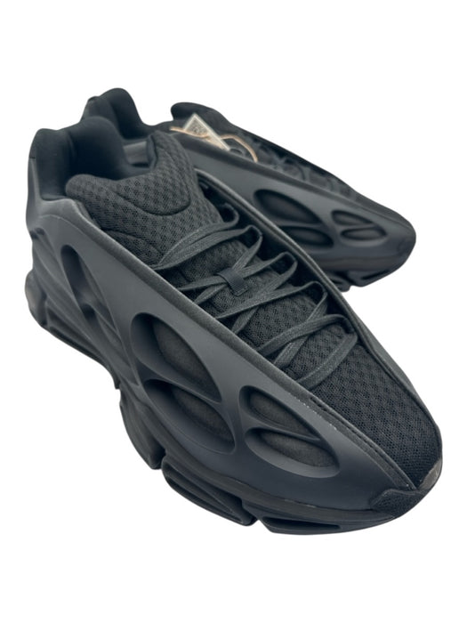 Adidas Shoe Size 12 New Black Synthetic Solid Sneaker Men's Shoes Black / 12