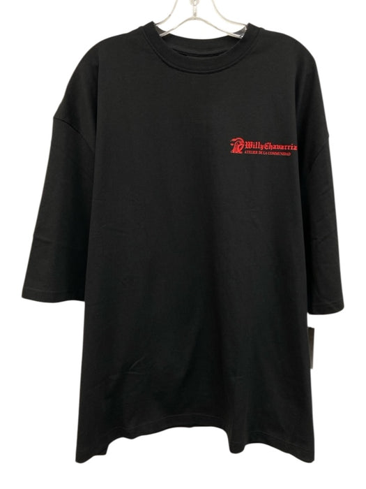 Adidas NWT Size L Black Cotton Solid T shirt Crew Men's Short Sleeve Black / L