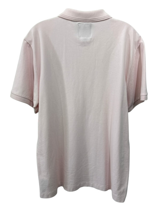 G Star Size XL Pink Cotton Solid Polo Men's Short Sleeve Pink / XL