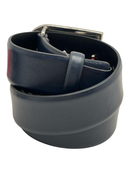 Dolce & Gabbana Blue Leather Solid Men's Belt Blue