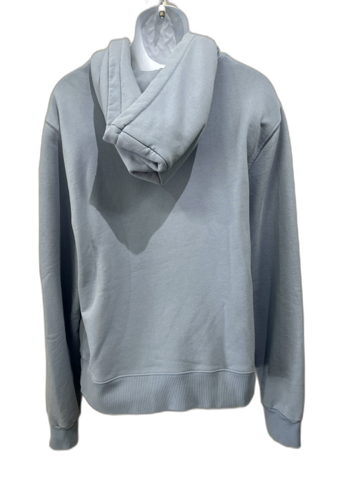 Amiri Size L Light blue Cotton logo Hoodie Men's Jacket Light blue / L