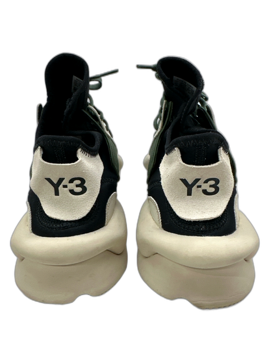 Y3 Shoe Size 12.5 NWT Green & Beige Print Synthetic Solid Sneaker Men's Shoes Green & Beige Print / 12.5