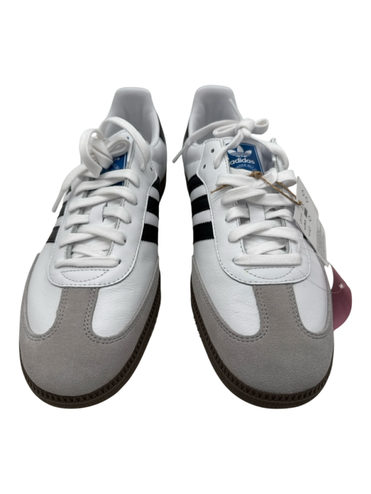 Adidas Shoe Size 12 NWT White Leather Solid Sneaker Men's Shoes White / 12