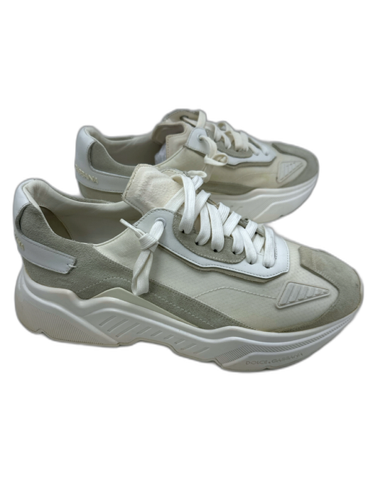 Dolce & Gabbana Shoe Size 45 Like New White Synthetic Solid Trainer Men's Shoes White / 45