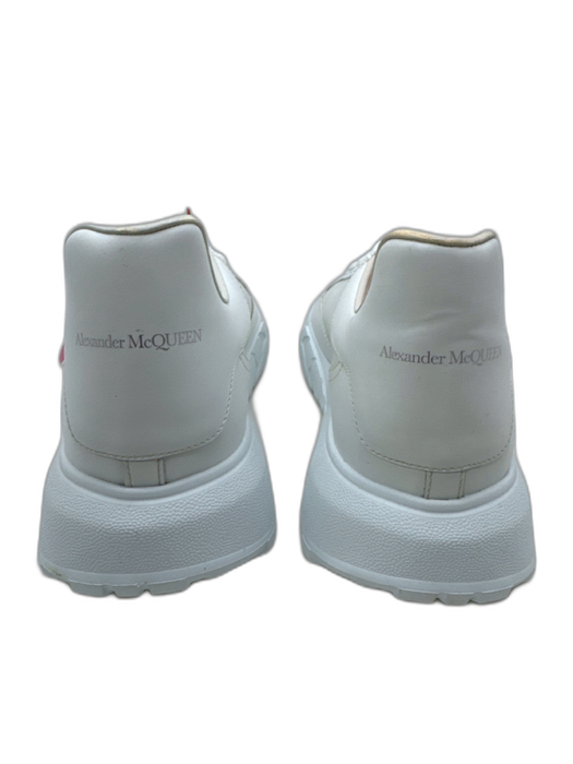Alexander McQueen Shoe Size 45 AS IS White Leather Solid Sneaker Men's Shoes White / 45