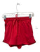 YPB Size XS Red Polyester & Elastane Elastic Waist Side Pockets Shorts Red / XS