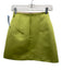 Emilia Wickstead Size Est Size XS Green Missing Fabric Back Zip Mini Skirt Green / Est Size XS