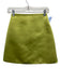 Emilia Wickstead Size Est Size XS Green Missing Fabric Back Zip Mini Skirt Green / Est Size XS
