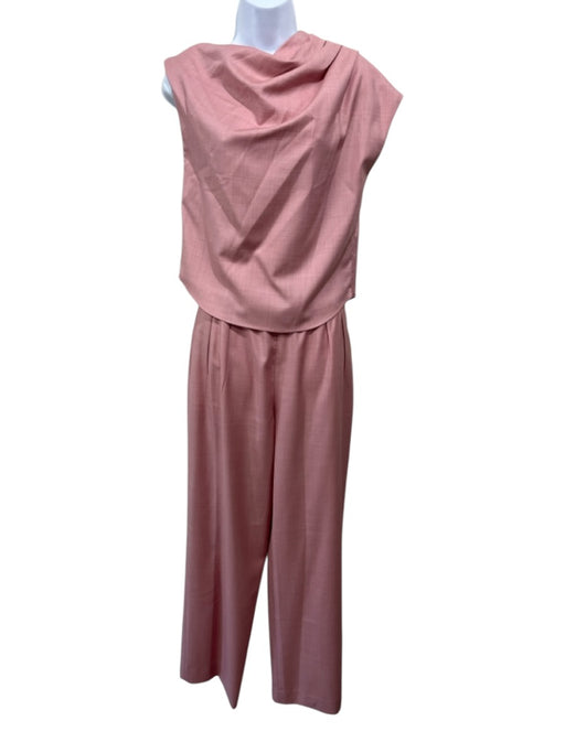 Lou Lou Studio Size 34 Pink Wool Sleeveless Elastic Waist Pants Top Pant Set Pink / 34