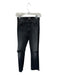 Mother Size 25 Charcoal Cotton Blend High Waist Straight Leg Jeans Charcoal / 25