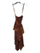 Ulla Johnson Size 4 Rust & Orange Silk Spaghetti Strap Kaleidoscope Dress Rust & Orange / 4