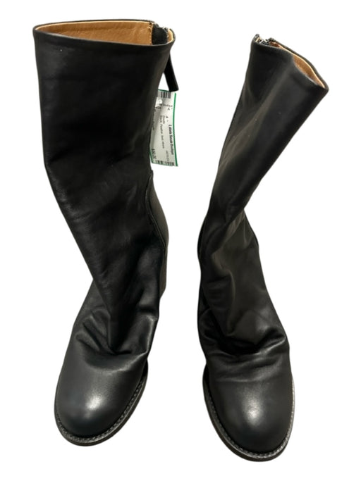 Free People Shoe Size 37.5 Black Pleather Boot Boots Black / 37.5