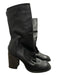 Free People Shoe Size 37.5 Black Pleather Boot Boots Black / 37.5