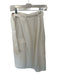 House of Harlow Size XS Cream Polyester Belted Midi Skirt Cream / XS