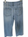 Maeve Size 25P Light Wash Cotton Blend High Waist Wide Leg Cropped Jeans Light Wash / 25P