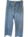 Maeve Size 25P Light Wash Cotton Blend High Waist Wide Leg Cropped Jeans Light Wash / 25P