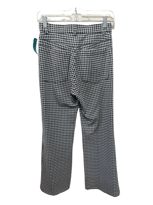 Rachel Comey Size Small Black & White Polymide Blend Checkered 5 Pocket Pants Black & White / Small