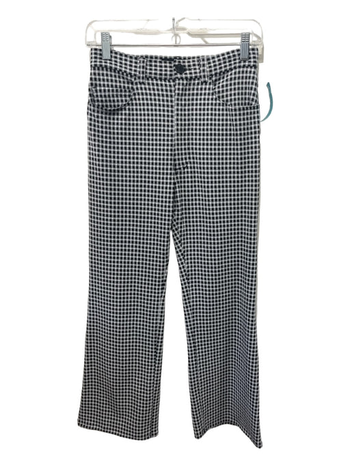 Rachel Comey Size Small Black & White Polymide Blend Checkered 5 Pocket Pants Black & White / Small