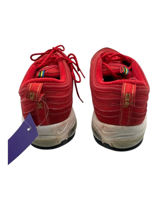 Nike Shoe Size 10 Red suede & leather Solid Sneaker Men's Shoes Red / 10