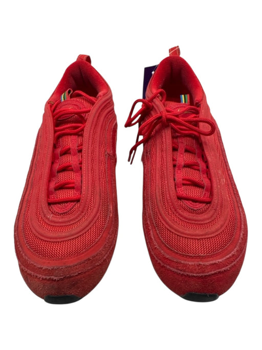 Nike Shoe Size 10 Red suede & leather Solid Sneaker Men's Shoes Red / 10