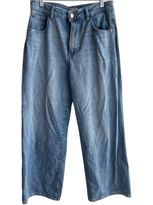 DL 1961 Size 29 Blue 100% Cotton Denim Medium Wash High Rise Wide Leg Jeans Blue / 29