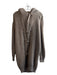 MM6 Size M Beige Alpaca & Wool Blend Knit Hood Toggle Closure Cardigan Jacket Beige / M