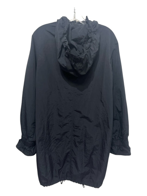 Public School Size S Black Polyester Zipper Elastic Waist Hood Jacket Black / S