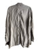 Baci Size Small Taupe Cotton Long Sleeve lined Open Front Slits Jacket Taupe / Small