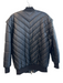 Maria Cher Size Small Black Polyurethane Front Zip & Snap Pockets Jacket Black / Small