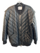 Maria Cher Size Small Black Polyurethane Front Zip & Snap Pockets Jacket Black / Small