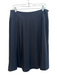 Doncaster Size 8 Black Polyester Accordian Pleats Side Zip Knee Length Skirt Black / 8